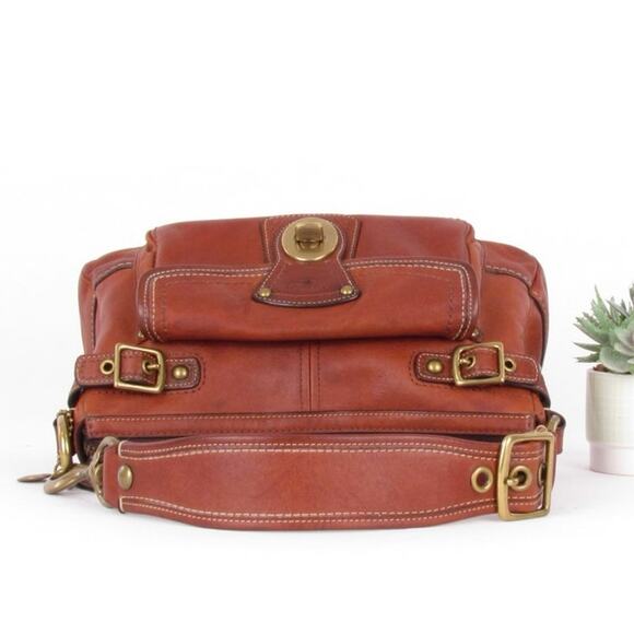 Coach Legacy Vachetta Leather Hobo Whiskey Brown Shoulder Bag - Picture 10 of 10